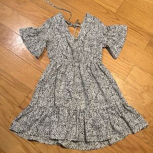 H&M Open Back Baby Doll Dress, Women’s M